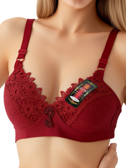 Femzy Lace Up Ring, Comfortable, Breathability Bra